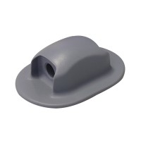 Rope Holder for Inflatable Boat, 100x70x32,5mm, Grey Holders for Inflatable boat