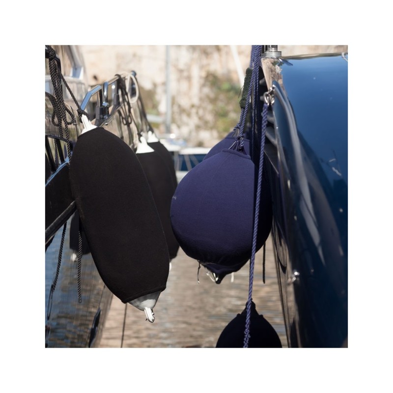 FENDRESS Ball Fender Cover A2/R2 (pairs - 2 pcs), black Ball Fender Covers