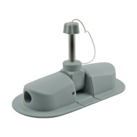 Rowlock Socket with metal pin, Grey Paddles