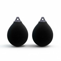 FENDRESS Ball Fender Cover A3/R3 (pairs - 2 pcs), black Ball Fender Covers
