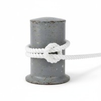 CABO White Twisted Polypropylene Rope, 3-Strand, 8–40 mm Ropes