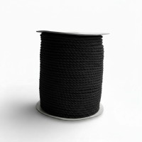 CABO Black Twisted Polypropylene Rope, 3-Strand, 8–28 mm Ropes