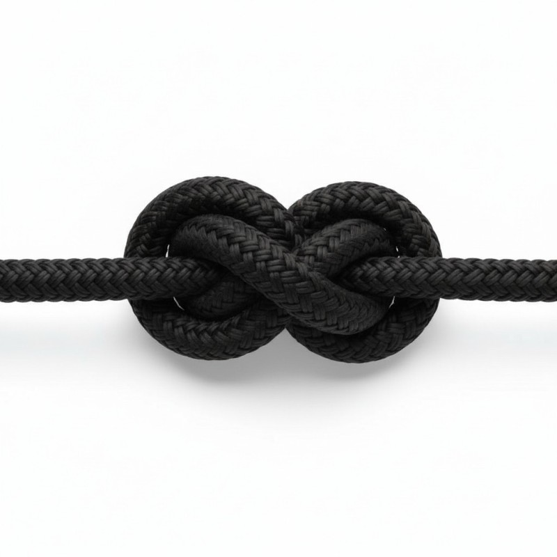 Rope Yachting T16-Med, black, 8-24mm Ropes