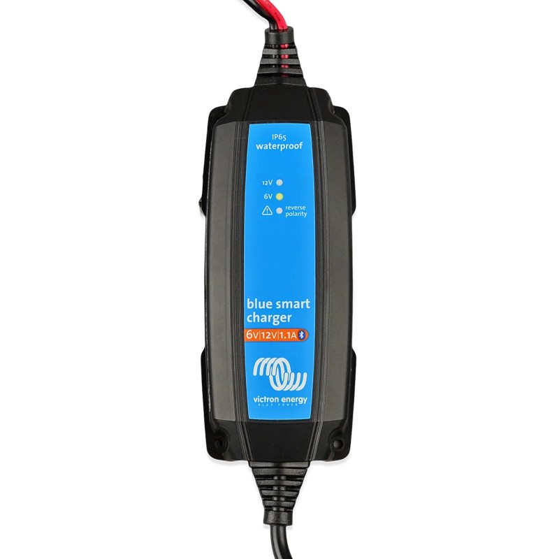 Victron Blue Smart IP65s Charger 6V/12V-1.1 (with DC connector), BPC120134034R Battery Chargers & Charging Systems