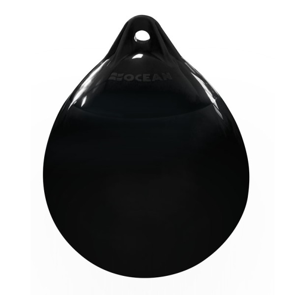 OCEAN Buoy R4, 52x68cm, Black Round fenders