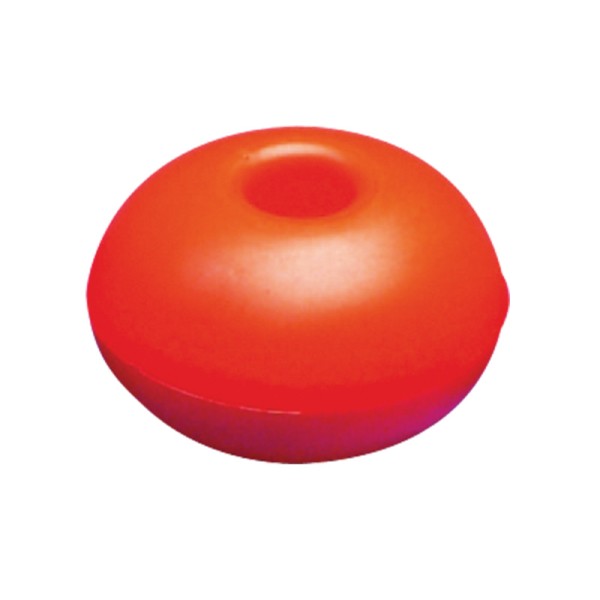 Surface Float w/Hole, Round, D50mm, Orange Floats