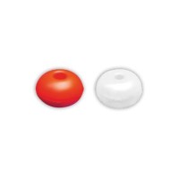 Surface Float w/Hole, Round, D75mm, Orange Floats