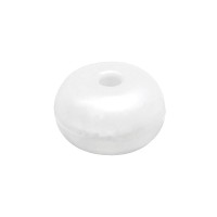 Surface Float w/Hole, Round, D75mm, White Floats
