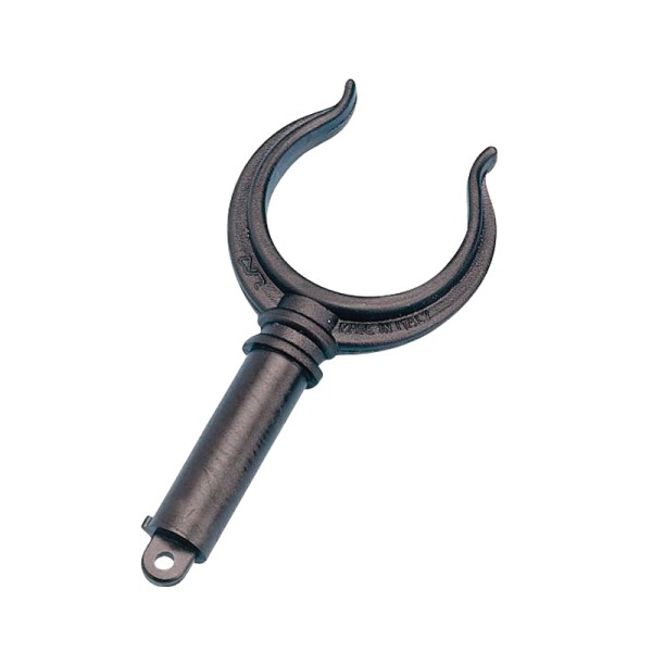 Rašlje za veslo, poliamid crne/bijele Držači i rašlje