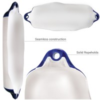 Bokobran Ocean Classic H10 380x1470mm,bijela/plava Cilindrični bokobrani