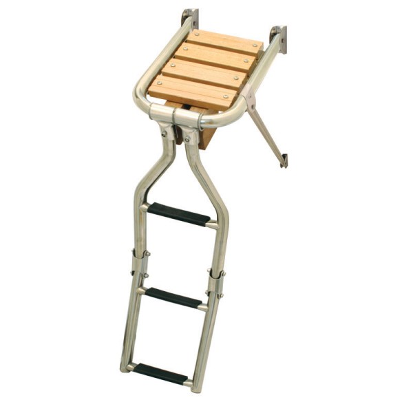 Platform with ladder, 210x390mm, Inox 316 Platforms
