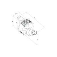Vodeni prigušivač ispuha (Waterlock) za motore s vodenim hlađenjem, Ø 100/115 mm, 33 L Ispusti i prigušivači