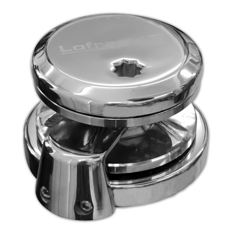 Vitlo el. Lofrans SX3 S/S 12-24V 1500-1700W, Inox, niski X3 & SX3 Vertikalna sidrena vitla 1500-1700W