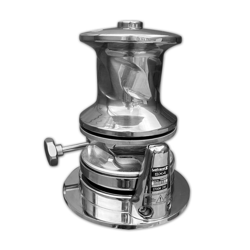 WINDLASS V. SX4 INOX ROUND G+D HYD 12-13DIN766 X4 & SX4 Vertical Windlasses 2300 - 2700W