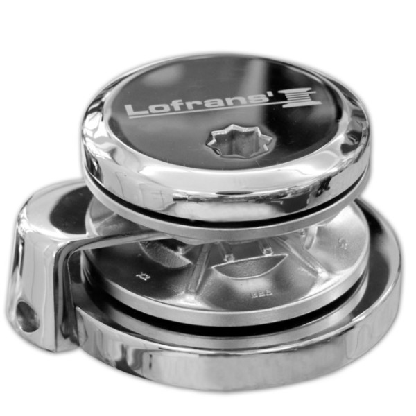 LOFRANS WINDLASS V. SX2 INOX ROUND 1000W/12V 8-5/16"BBB-5/16"HT X2 & SX2 Vertical Windlasses 1000-1500W