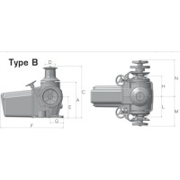 Lofrans vitlo S.Ercole Alu TA 24v 3,5kW 16mm,TypeB Horizontalna vitla