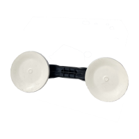 Double Suction Cup with Cleat Handles & Attachments