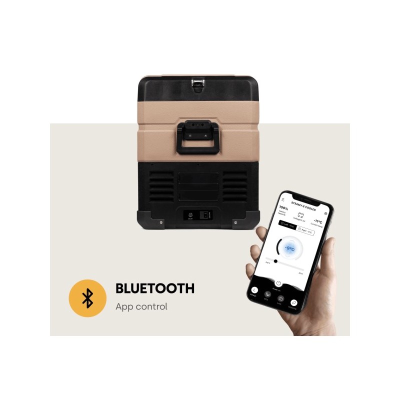 STEAMY kompresorski električni prijenosni hladnjaci, 2 zone hlađenja 12/24/220V Prijenosni električni hladnjaci